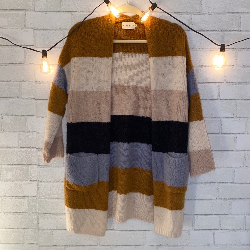 Fuzzy cardigan